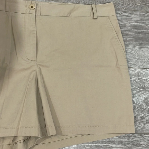 Talbots Chino Short Khaki Tan 18 - Picture 5 of 13